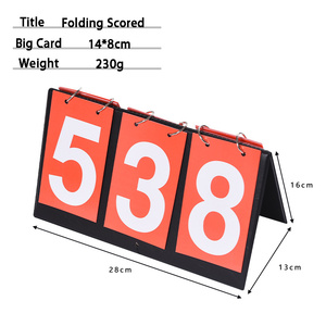 Tableau de bord portable <span class=keywords><strong>Flipper</strong></span> <span class=keywords><strong>Football</strong></span> Score Keeper Tableau de bord à trois chiffres Badminton Table Top Scoreboard <span class=keywords><strong>Flipper</strong></span> - Product Image 3