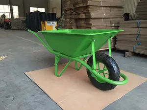 공장 도매 아프리카 산업 수레 하중 130kg 금속 트레이 수레 공압 바퀴 수레