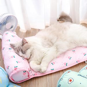 OEM Dog Cooling Mats for Dogs Cat Summer Dog Self Cooling <b>Pad</b> Pet Cooling Mat Sleep Cushion <b>Bed</b> with Pillow Dog Cooling Mats - Product Image 5