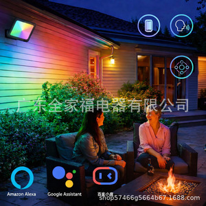 ทูย่า สมาร์ท ฟลัดไลท์ไฟ LED สีสันสดใสสำหรับติดผนังกลางแจ้ง ควบคุมผ่านแอพ ลำแสงกว้าง 240LED อายุการใช้งาน 50000 ชั่วโมง - Product Image 2