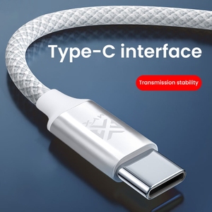 Écouteurs filaires de type C <span class=keywords><strong>avec</strong></span> microphone, longueur de câble de 1,2 m, audio numérique, demi-intra-auriculaires, contrôle filaire, basses profondes - Product Image 6