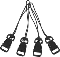 Boucle de ceinture avec caméra cachée, réglage rapide, boucle latérale en plastique, sangle pour caméra/téléphone, lanière de poignet, connecteur QD