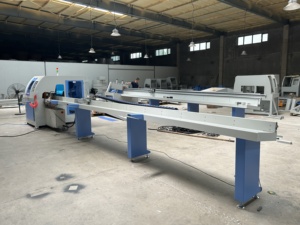 Notre <span class=keywords><strong>scie</strong></span> à onglets à crémaillère et pignon réalise un transfert de matériaux fluide et est applicable à 45° ° /90 °   Coupe d'angle. - Product Image 5