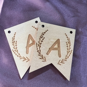 Fanion en <span class=keywords><strong>bois</strong></span> personnalisé, cadeau écologique pour la naissance, décoration <span class=keywords><strong>murale</strong></span> de fond de <span class=keywords><strong>chambre</strong></span> pour la fête des enfants - Product Image 6