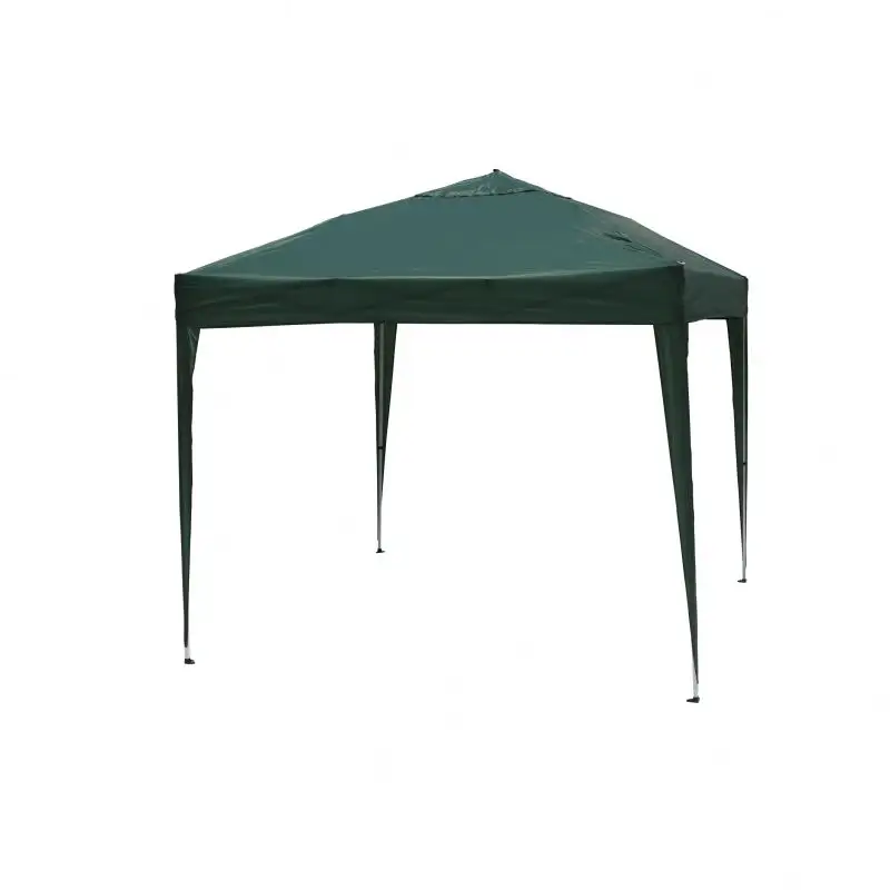 Metal Outdoor Gazebo Tent 3*3 meter Wicker Poly Rattan Garden Pavilion With Mosquito Netting