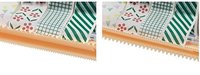 Transparent Mini Double Zigzag bureau/école/famille séparateur de ruban en plastique bureau ruban découpeuse boîte de rangement pour la maison