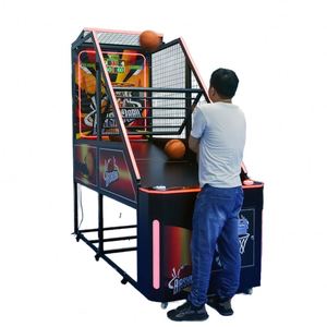 Máquina de Baloncesto Arcade Operada con Monedas para Interiores, Metal Alianza Arcade Stick con Idioma en Inglés para Aficionados al Boxeo - Product Image 2