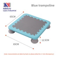 Trampoline de saut sensoriel Liyou hmbc-13 pour enfants, intérieur/extérieur, jouet de saut pour bébés, entraînement physique pour enfants