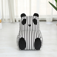 Funda para silla de panda con forma de Animal, sofá para niños