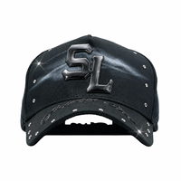 Casquettes Originales G5 Thirtyone 31 en Gros, Personnalisées en Daim, 5 Panneaux, Strass, Broderie 3D, Style Vintage, Unisexe