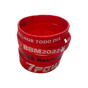 Pulsera de Silicona con Logotipo Personalizado Impreso para Regalos Promocionales, Pulsera Creativa Impermeable - Product Image 2