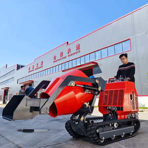 Mini bétonnière de type chenille AIDE de haute qualité avec moteur diesel KUBOTA, pompe principale, productivité de 2 m/h, certifiée CE - Product Image 6