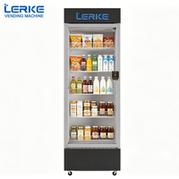 LERKE Filipinas, Máquina Expendedora en Línea las 24 Horas, Equipos para Máquinas Expendedoras de Aperitivos y Bebidas, Máquina Expendedora de Pegatinas para Negocios