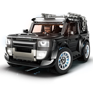รถบังคับวิทยุแบบประกอบเองสำหรับผู้ใหญ่ รุ่น Super Large 1:8 Scale Off-Road Defender <span class=keywords><strong>Land</strong></span> ทำจากพลาสติก พร้อมบล็อกประกอบ ควบคุมผ่านแอพ - Product Image 2
