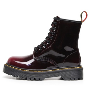 Color-changing red locomotive <b>boots</b> for women classic retro British style short <b>boots</b> men's and women's genuine leather shoes - Product Image 2