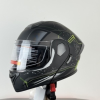 Nouveau casque de moto ouvert homologué DOT en ABS, double visière, déverrouillage rapide, toutes saisons, garantie 1 an, prix de gros