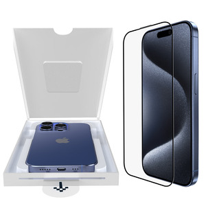 Los Más Vendidos de <span class=keywords><strong>Amazon</strong></span>: Protector de Pantalla para iPhone 17 Pro Max con Eliminación Automática de Polvo, 9H HD Transparente, Sin Burbujas, Fácil Instalación - Product Image 1