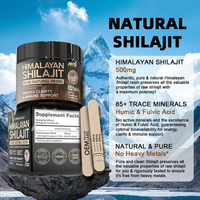 Shilajit Pur de l'Himalaya, Résine de Shilajit 100% Pure avec Acide Fulvique et Complexe de Plus de 85 Oligo-éléments, Extrait Végétal