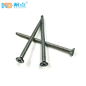 Tornillos Autorroscantes y Autoperforantes de Acero Inoxidable y Acero al Carbono DIN <span class=keywords><strong>7504P</strong></span> con Cabeza Hexagonal, Recubrimiento Galvanizado/Dacromet, Industriales - Product Image 1