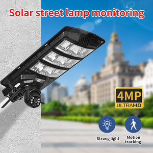 Vesafe không thấm nước IP66 V380 Pro App hai chiều âm thanh 2K 300W LED ai năng lượng mặt trời ánh sáng đường phố với ngoài trời cctv <span class=keywords><strong>camera</strong></span> - Product Image 2
