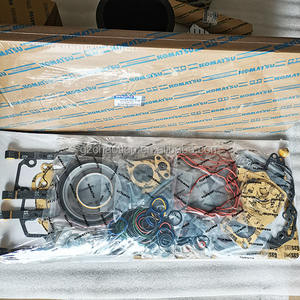 इंजन के पुर्जे SA6D140E-3 इंजन का पुनर्निर्माण किट 6211-22 2210 सिलेंडर लाइनर 6d140 इंजन लाइनर किट + 6d140 फुल गैसकेट किट डीजल पार्ट्स - Product Image 4