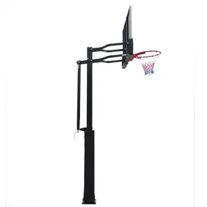 Vendas diretas da fábrica ajustáveis no chão Basketball Hoop Stand com Basketball Backboard e Rim