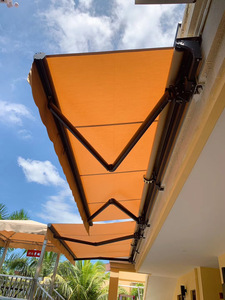 <span class=keywords><strong>Toldo</strong></span> de Jardín Moderno Retráctil de Aluminio Resistente de <span class=keywords><strong>5</strong></span> <span class=keywords><strong>Metros</strong></span> con Control Remoto para Balcón y Patio Exterior - Product Image 3