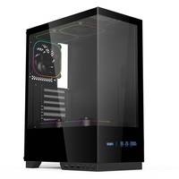 Nuevo Diseño de Caja de Ordenador, Torre ATX de Acero para Juegos, con Ventana Lateral para Uso Profesional, con Pantalla Digital