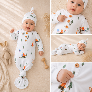 Vente en gros, faible MOQ, gigoteuse côtelée pour bébé, combinaison de sommeil à boutons-pression pour nourrissons et tout-petits, unisexe, en coton doux - Product Image 4