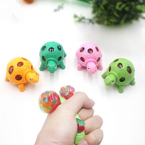 Yaratıcı dekompresyon kaplumbağa havalandırma topu komik topu sıkma tüm kişi simülasyon dinozor havalandırma üzüm topu squishy oyuncaklar - Product Image 2