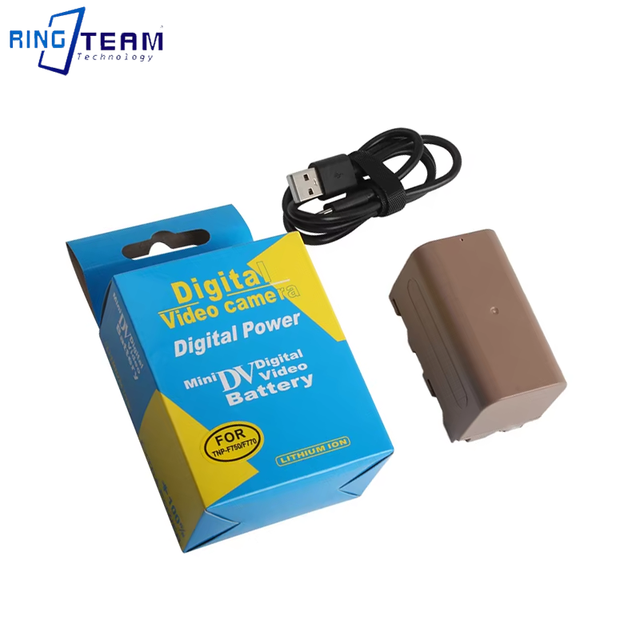 New Arrival 7.4V 5200mAh TNP-F770 F750 Type C Rechargeable Camera Battery Replace for Sony NP-F770/F750