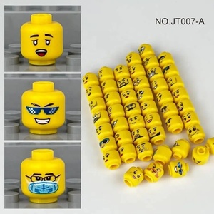 66 Piezas de Accesorios de Caras y Cabezas para Minifiguras MOC, Bloques de Construcción DIY para Niños - Product Image 4