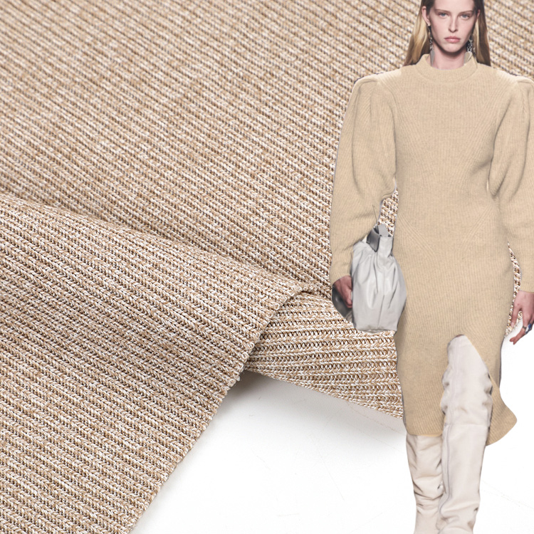 Модный дизайн, тяжелая Антистатическая трикотажная велюровая ткань из жаккардовой шерсти