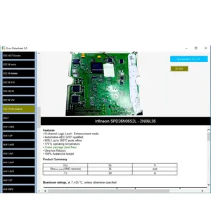 Ecus Datasheet 2.0 PCB sơ đồ với các thành phần điện tử của xe ecus và thông tin bổ sung ECU sửa chữa phần mềm - Product Image 2