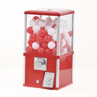 Distributeur automatique de jouets rétro à commande mécanique à simple couche pour œufs surprise, pour écoles et usines, vente en gros, haute rentabilité