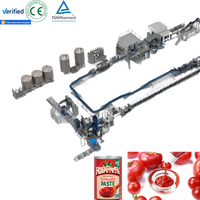 Ligne de production automatique de sauce tomate et de ketchup au prix d'usine, machine de fabrication de purée de tomate pour confiture et ketchup