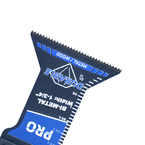 Cuchillas Oscilantes de Corte Rápido Universales de Grado Profesional, Cuchillas Multiherramienta Bimetálicas para Metal - Product Image 3