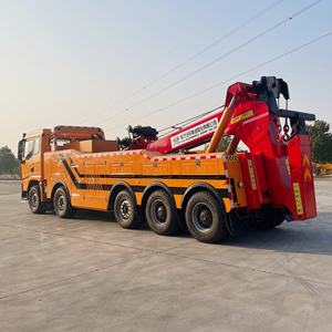 Équipement personnalisé de camion de remorquage de dépanneuse de <span class=keywords><strong>35</strong></span> tonnes avec deux treuils de 20 tonnes et grue de levage à 3 étages pour les ventes - Product Image 4