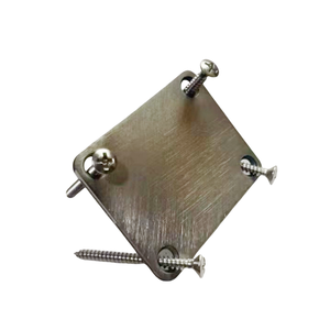 Fábrica personalizada CNC gr5 Arco Iris colorido guitarra eléctrica bajo titanio control Junta cuello placa piezas para Floyd Rose <span class=keywords><strong>musicman</strong></span> - Product Image 1