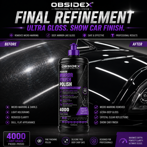 OBSIDEX Polish de Finition Premium 1000ml – Éliminateur de Tourbillons et Micro-Rayures – Brillance Intense pour Peinture Automobile - Product Image 2