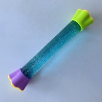 Nouveaux jouets sensoriels Fidget Tubes sensoriels avec motif de cube pour les enfants autistes fournitures de coin pour calmer soulager l'anxiété liée au stress