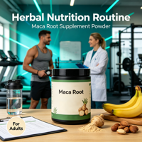 Poudre de racine de maca |   Complément alimentaire à base de plantes en vrac, fabricant GMP