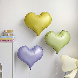 Palloncini in Foil a Forma <span class=keywords><strong>di</strong></span> Cuore da 20 Pollici, Bianco Opaco, Giallo, Rosa, Blu, per Decorazioni <span class=keywords><strong>di</strong></span> Compleanni, Matrimoni, <span class=keywords><strong>San</strong></span> <span class=keywords><strong>Valentino</strong></span> e Feste - Product Image 6