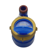 KAIFENG Vertical Water Meter for Apartments Multi-Jet Brass DN15 Hot and Cold IP68 2 Years Warranty