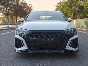 New PNB High Quality RS3 Type Front Bumper Grille for Audi A3 8Y 2021-2024 Upgrade Kit Park Assist <b>Sensor</b> Cutouts Easy Install - Product Image 5