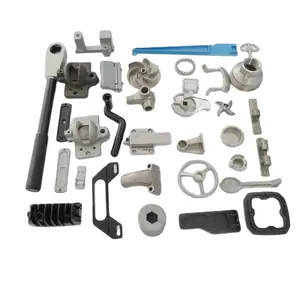 Perilla de mango de aluminio de acero inoxidable, aleación de Zinc, fundición a presión verificada de fábrica - Product Image 1