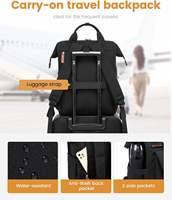 Sac à dos pour ordinateur portable Oxford pour femmes, idéal pour le travail, les voyages, les trajets quotidiens, les affaires, les étudiantes et les mamans, avec bandoulière