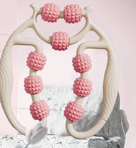 Bán buôn U hình dạng cầm tay relaxer ống chân chủ kẹp sử dụng nhà tập thể dục Yoga bọt con lăn - Product Image 3