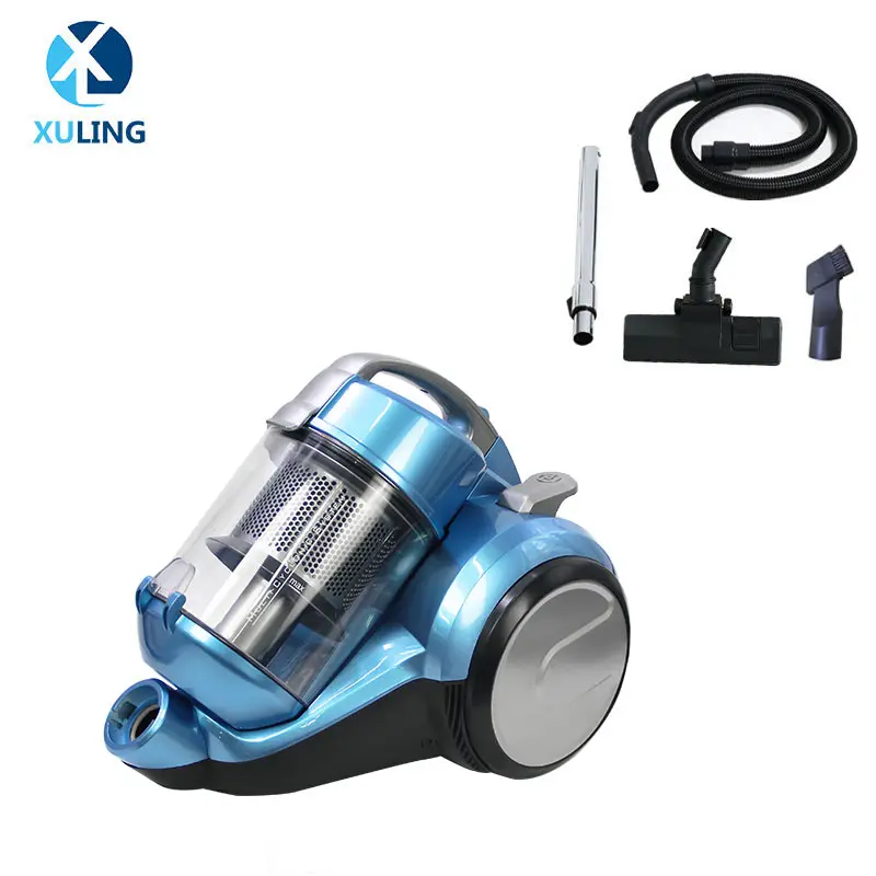 Hot Selling 1600W Carpet Floor Cleaning Bagless Vaccum Cleaner Cyclone Filter Canister Vacuum Cleaner