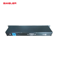 Consola Mezcladora para Actuaciones en Escenario, Dispositivo de Control de Señal DMX512, Adaptador de Entrada y Salida de Audio XLR, Distribuidor de Señal DMX de 3 Canales